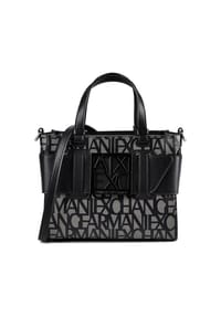 ARMANI EXCHANGE - Shopper Tasche 24 cm - beige nero