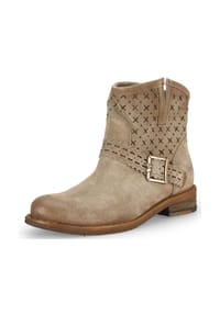 Felmini - Leder Stiefelette - Braun/Grau