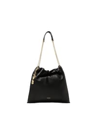 Kazar - Lose schwarze taschenförmige Handtasche - Schwarz