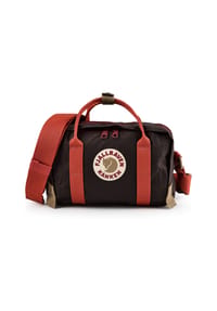 FJÄLLRÄVEN Kanken - Kanken Handtasche 22 cm - black oak-rowan red
