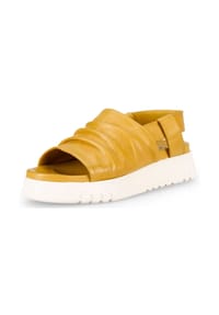 Felmini - Leder Sandalen - Mustard