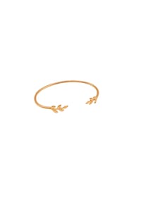 LES REINES - Laurel Grace – Armspange, 24K vergoldet - Gold