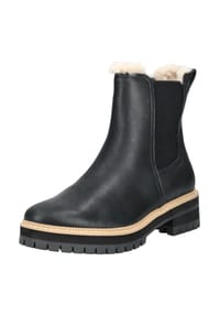 TOMS - Leder/Textil Stiefelette - 001 BLACK