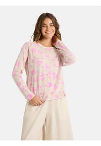 LIEBLINGSSTÜCK - Damen Pullover aus Baumwoll-Kaschmir-Mix LiloL - 130 BEIGE