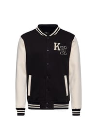 KING KEROSIN - Collegejacke mit Chenille-Patch Man In Black - schwarz