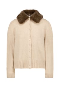 zero - Cardigan, Knopfleiste, für Damen - 1714 DARK CREAM M