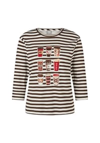 RABE - T-Shirt für Damen - Braun