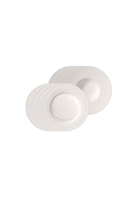 Villeroy & Boch Teller-Set Manufacture Ice 8er Set weiß - MANUFACTURE ICE - weiß