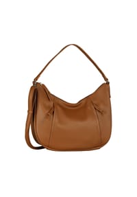 TOM TAILOR BECA - Beuteltasche, Kunstleder, Reißverschluss, für Damen - COGNAC