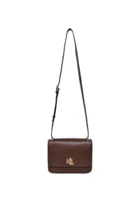 LAUREN RALPH LAUREN LRG LRL MONOGRAM TRN - Umhängeasche, Leder, für Damen - DARK MAHOGANY