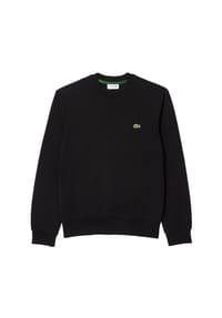 LACOSTE - Herren Sweatshirt, Rundhals - Fleece, Classic Fit, Logo, Baumwoll-Mix - Blau