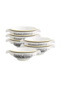 Villeroy & Boch Suppentassen Audun Ferme 400 ml 6er Set bunt - AUDUN FERME - bunt