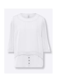 heine - 2-in-1-Bluse - hellrosé