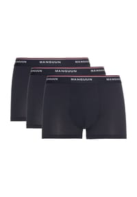 MANGUUN Pants, 3er-Pack, Logo-Bund, für Herren Bild 1