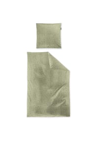 irisette® - Seersucker Bettwäsche Set Easy 8516 - 11 silber