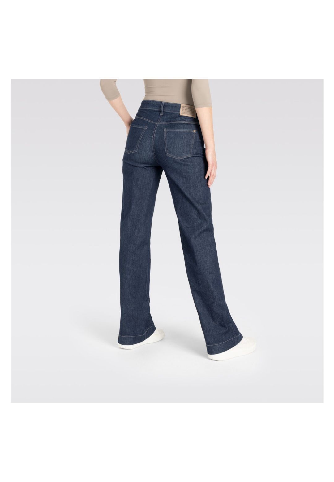 Mac Jeans, Wide-Fit, 5-Pocket-Style, FüR Damen, Blau, 44/30