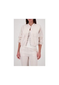 monari - Jacke, Satin-Cargo, für Damen - 124 BEIGE