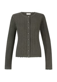 STOCKERPOINT - Strickjacke Jasmina, tailliert, für Damen - ANTHRAZIT