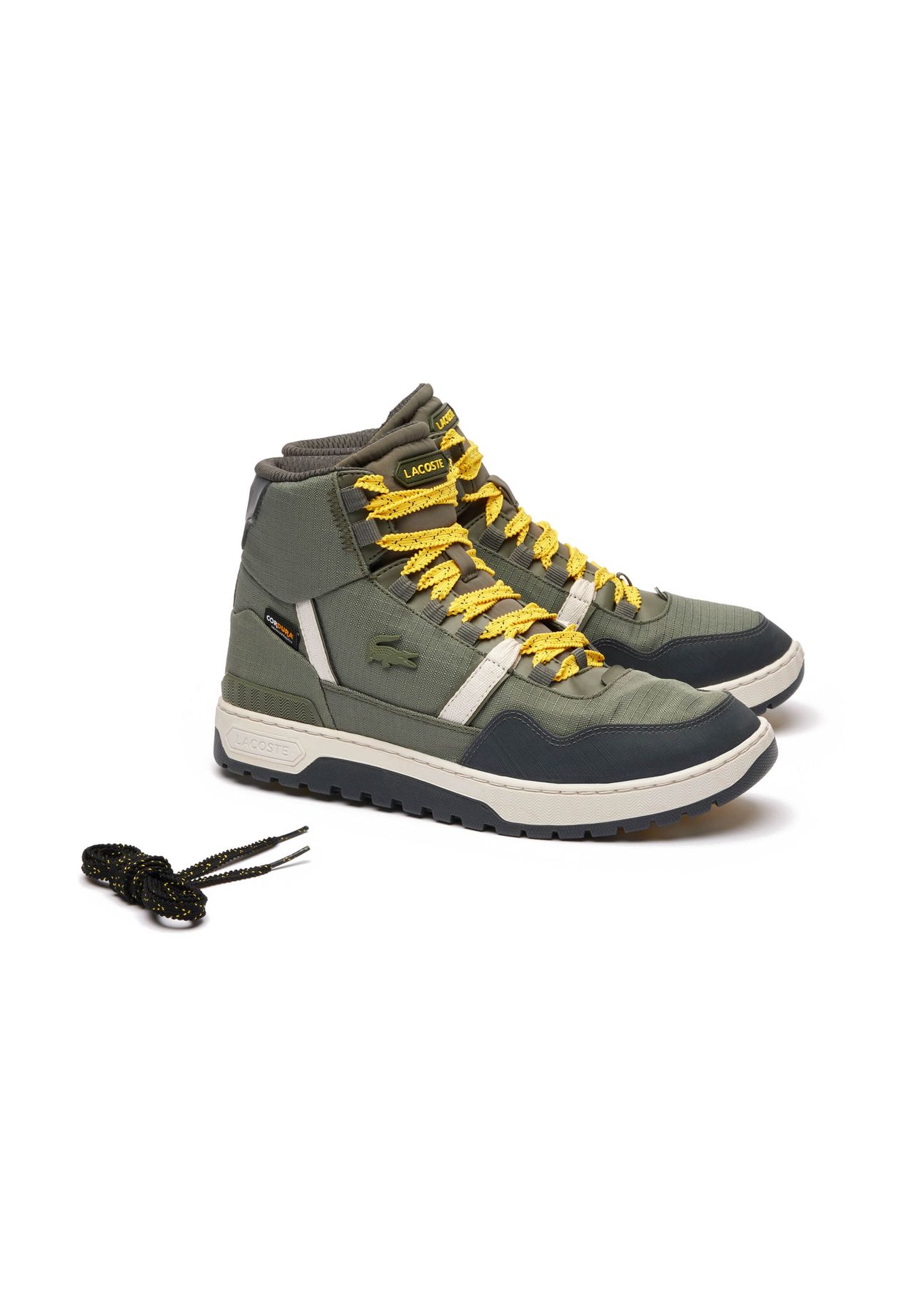 LACOSTE Herren High Sneaker T CLIP WINTER MID Color Block