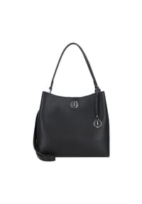 L.CREDI Filippa - Shopper "Filippa", Kunstleder, Anhänger, uni, für Damen  - COGNAC
