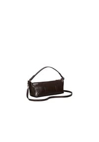Calvin Klein EMBOSSED LOGO DISTRE - Umhängetasche, Kunstleder, Reißverschluss, für Damen - BAL  BROWN