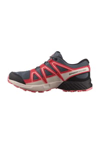 salomon - Trekkingschuh SPEEDCROSS WP - grisaille/hushed violet/rouge red