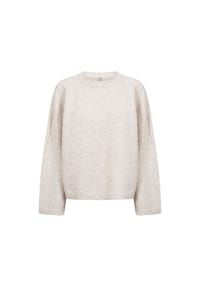SOYACONCEPT - Pullover Orlean 4, Rippblende, für Damen - 91500 SAND MELANGE