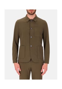 DISTRETTO12 - Hemdjacke - Dark green