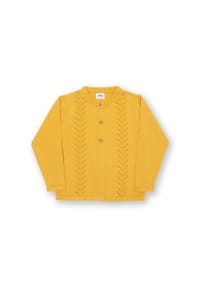 KITE - Kinder Together Strickjacke Ocker Bio-Baumwolle - gelb