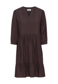 s.Oliver - Volantkleid, knielang, für Damen - 02A7 WHITE