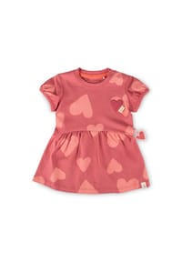 sigikid® - Kleid Pink Birds ,  für Babys - Rosa