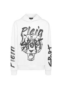 PLEIN SPORT - Kapuzen-Sweatshirt - black