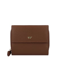 BRAUN BÜFFEL ASTI - Brieftasche, RFID-Schutz, Leder für Damen - 061 SADDLE BROWN