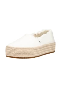 TOMS - Espadrilles, Baumwolle, für Damen - 100 WHITE