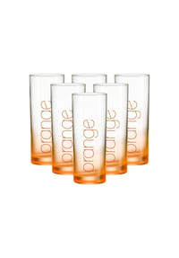 Ritzenhoff & Breker Trinkgläser Favo 360 ml 6er Set - FLASH - blau