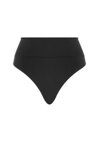 Wolford - Tanga High Waist Thong - clay