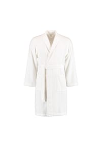 ESPRIT - Bademäntel unisex Schalkragen Mono white - 030 - weiß