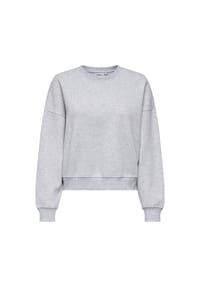 ONLY® - Damen Sweatshirt - ONLBEST CREW NECK SWEAT, Rundhals, Regular Fit, einfarbig - Dunkelbraun