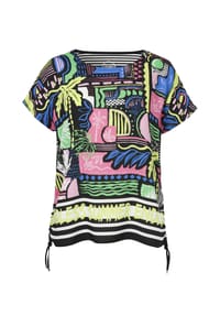 VIA APPIA -DUE- - Bluse in großen Größen - flamingo multicolor