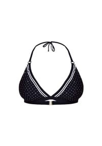 JOOP! - Triangel-Bikini-Top Polka Dots - Black Beauty AOP