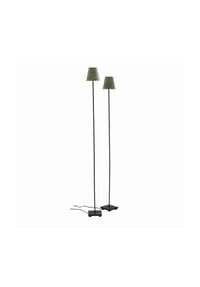 LOBERON - Stehlampe 2er Set Tacoma khaki/schwarz - khaki/schwarz