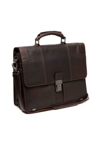 The Chesterfield Brand Stuttgart - Stuttgart Aktentasche Leder 38 cm Laptopfach - black