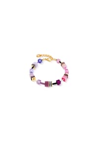 COEUR DE LION GeoCUBE® - Iconic Armband, rosa-flieder - Rosa/Flieder