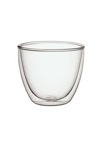 Villeroy & Boch Doppelwandiger Becher Manufacture Rock 250 ml transparent - MANUFACTURE ROCK - transparent
