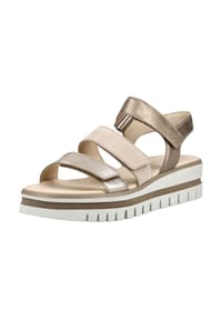 Gabor® - Glattleder Sandalen - Gold