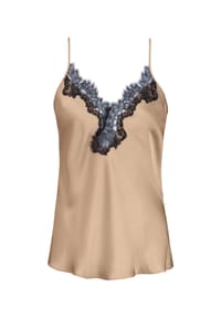 mey - Unterhemd Camisole Poetry Luxury, V-Ausschnitt, für Damen - 1809 HOT MAROON