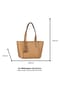 DENIM TOM TAILOR PRIYA Shopper, Kunstleder, Quaste, für Damen Bild 15