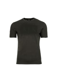 ARMANI EXCHANGE - Herren T-Shirt - Rundhals, Kurzarm, Logoprint, Baumwolle - Dunkelblau