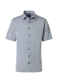 VENTI - Herren Businesshemd uni Comfort Fit - Dunkelblau