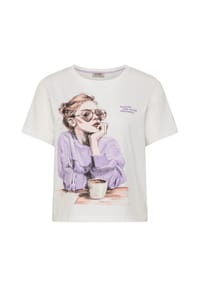 LCMT LECOMTE - T-Shirt für Damen - Beige